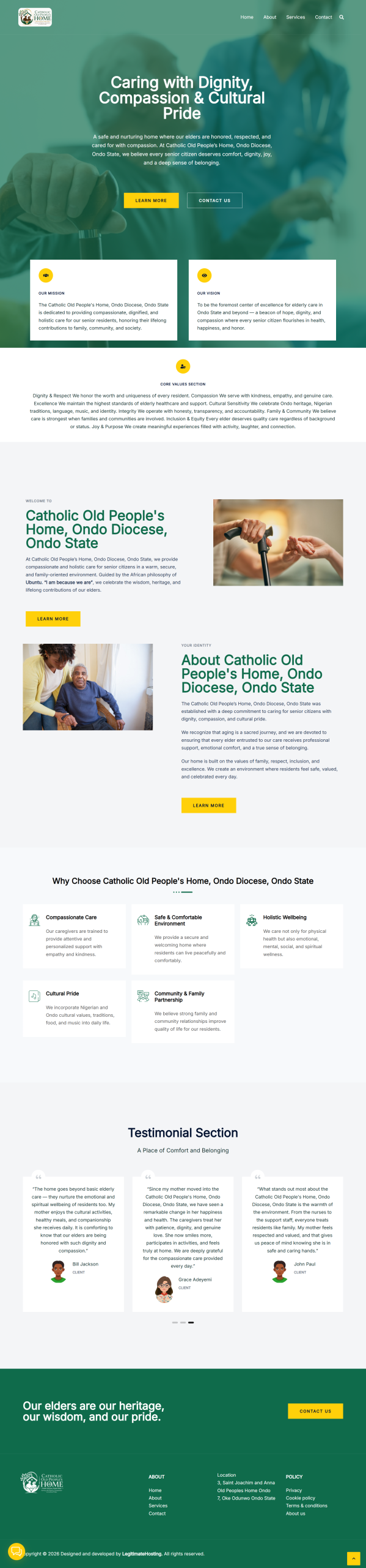Catholic Old People Home